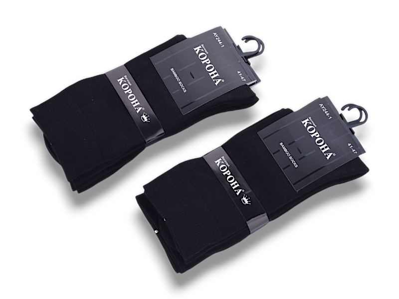 Носки Jelzin (41-47) AY244-1 black (деми)