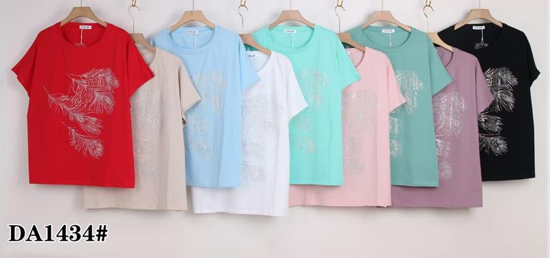 Футболка Annet (58-65) KF-DA1434 mix (лето)