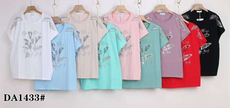 Футболка Annet (58-65) KF-DA1433 mix (лето)