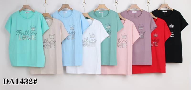 Футболка Annet (58-65) KF-DA1432 mix (лето)