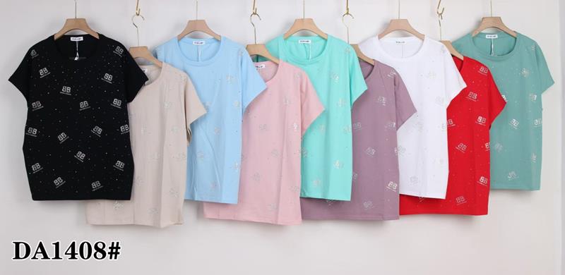 Футболка Annet (58-65) KF-DA1408 mix (лето)