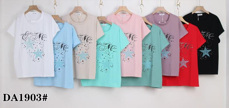 Футболка Annet (58-65) KF-DA1903 mix (лето)