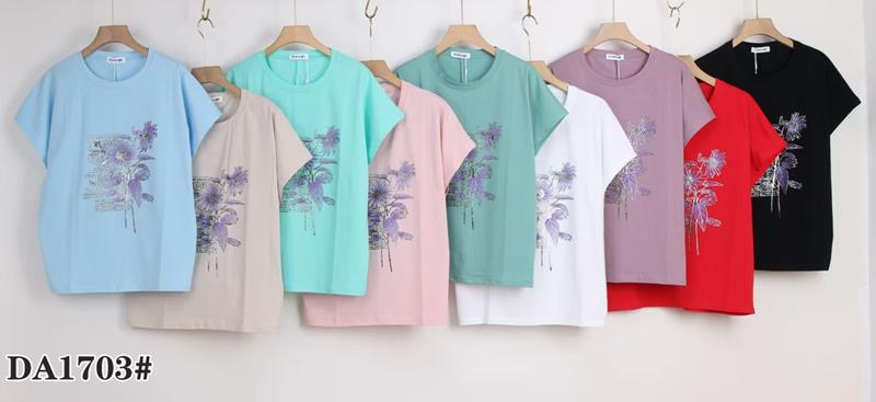 Футболка Annet (54-62) KF-DA1703 mix (лето)