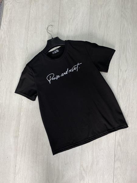 Футболка Annet (S-2XL) AZ0030 black (лето)