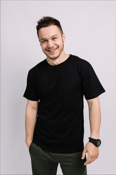 Футболка Sport style (3XL-6XL) 080 black-old-1 (лето)