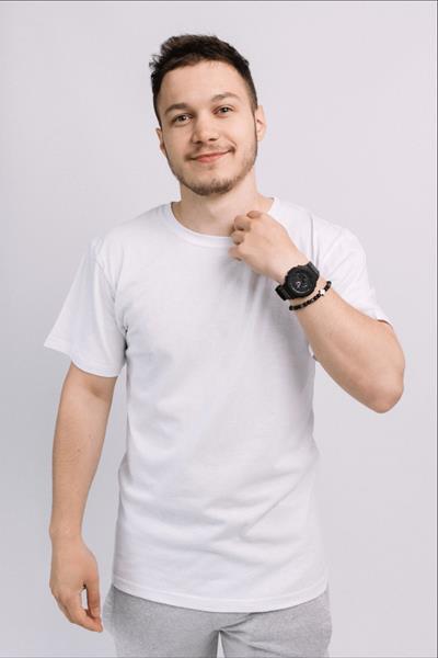 Футболка Sport style (3XL-6XL) 080 white-old-1 (лето)