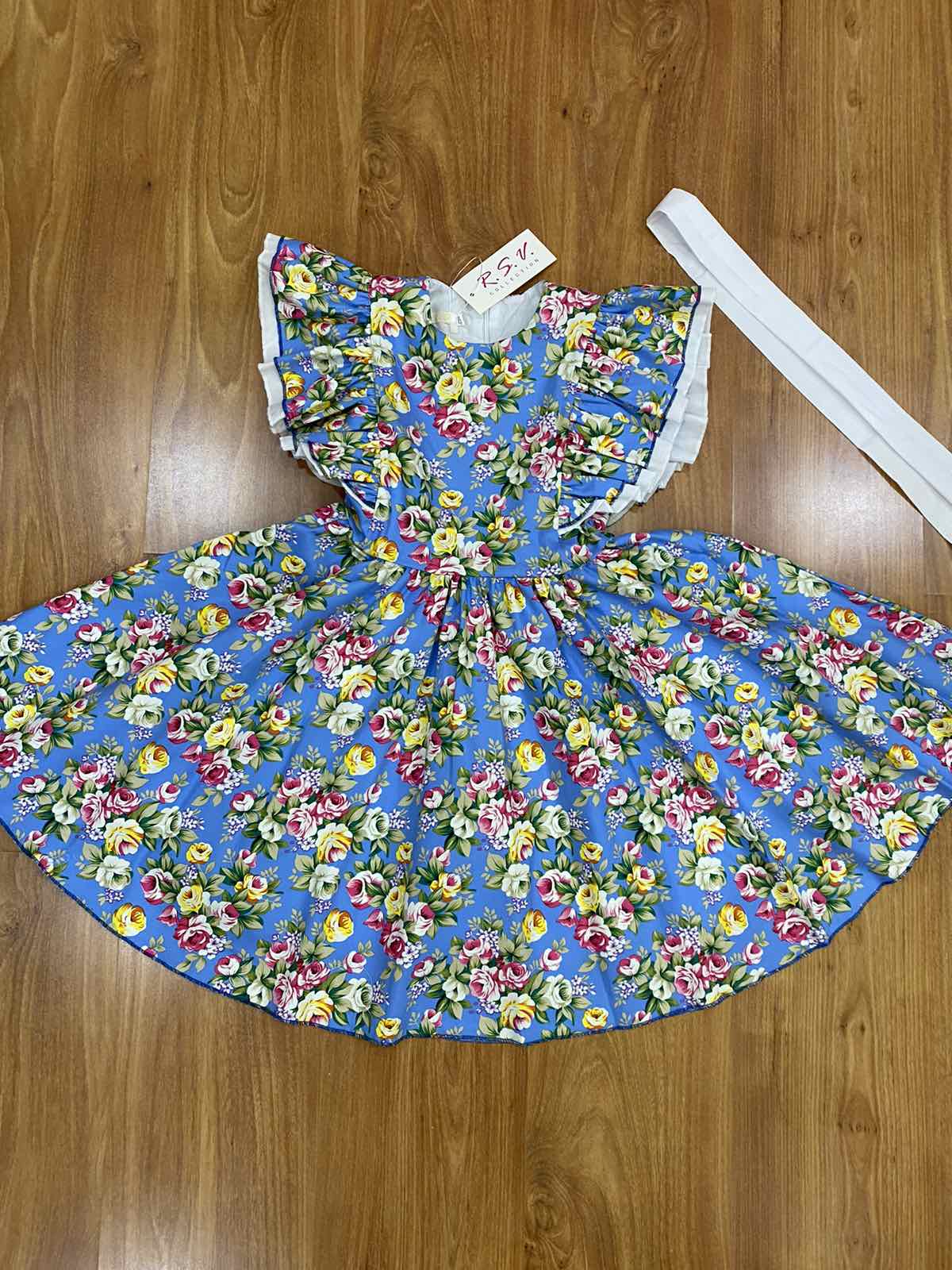 Платье RSV (122-146) 297 blue (лето)