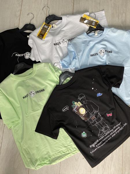 Футболка Annet (150-180) AZ-0137 blue (лето)