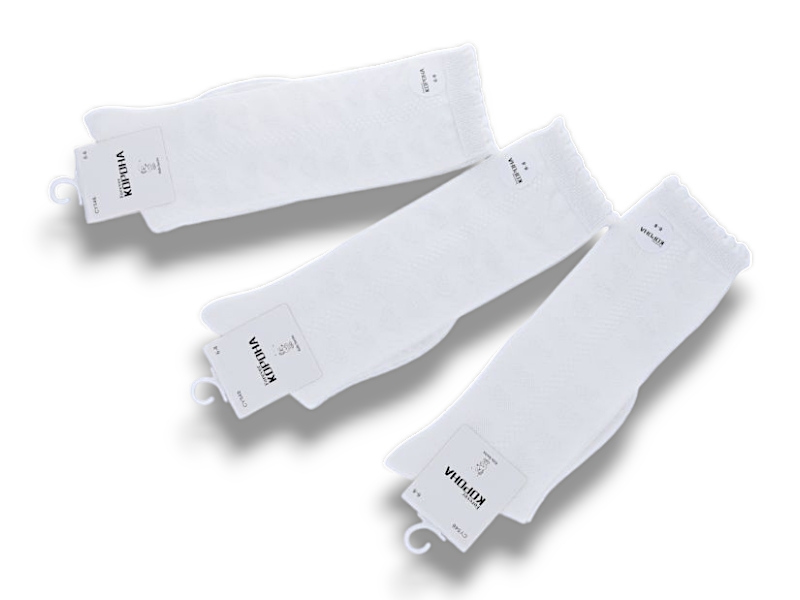 Гольфы Jelzin (6-8) CY546-2 white (6-8) (лето)