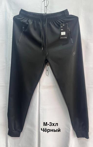 Штаны спорт Minh (M-3XL) 7053 black (деми)