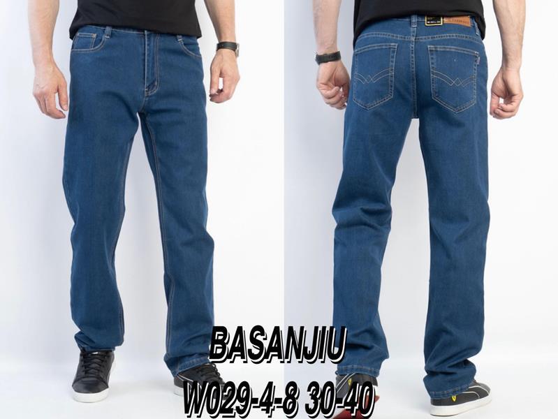 Джинсы Basanjiu (30-40) 029-4-8 blue (деми)