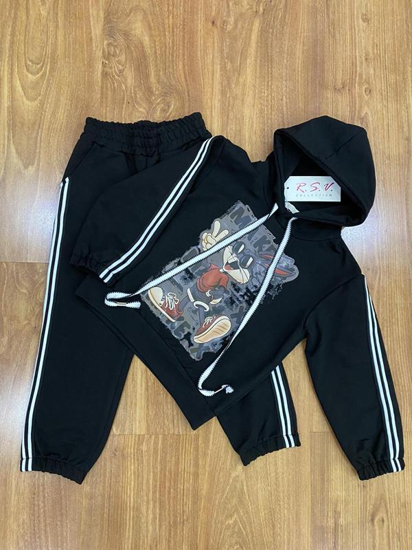 Костюм спорт RSV (104-128) 253 black (деми)