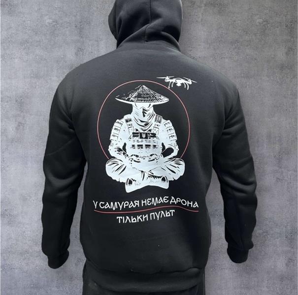 Худи Madoka (M-3XL) 1188 black (зима)