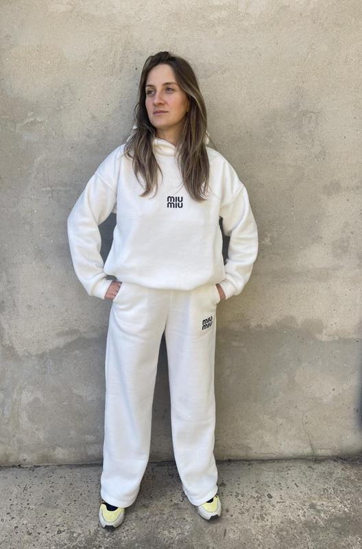 Костюм спорт Paractives (42-52) P64 white (зима)