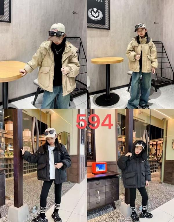 Куртка Farbique (120-160) 594 black (зима)