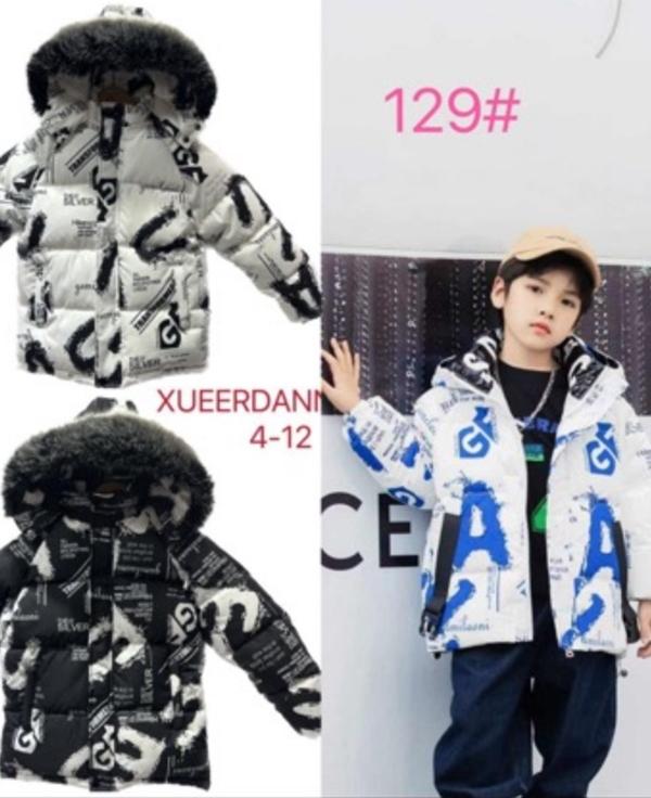 Куртка Farbique (4-12) 129 black (зима)