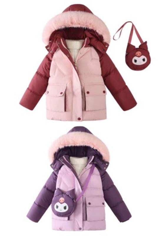 Куртка Farbique (4-12) 185 pink (зима)