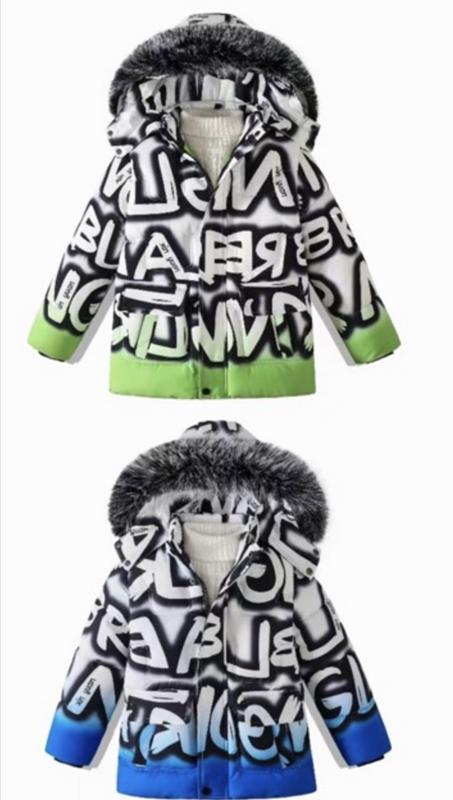 Куртка Farbique (3-8) 140 blue (зима)