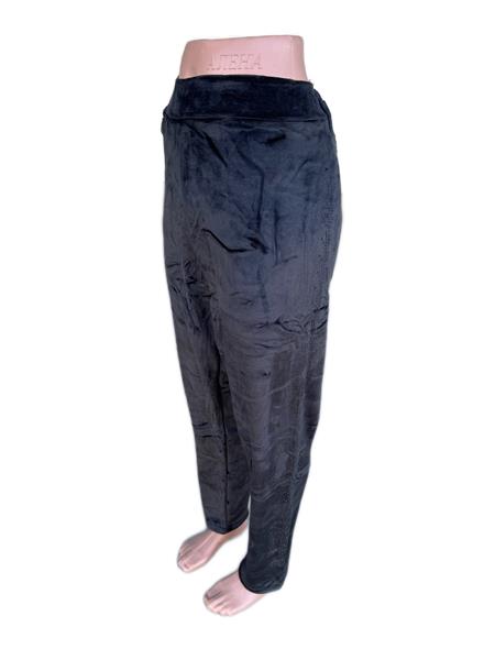 Штаны спорт ALIA (50-58) 3169 black-old-1 мех (зима)