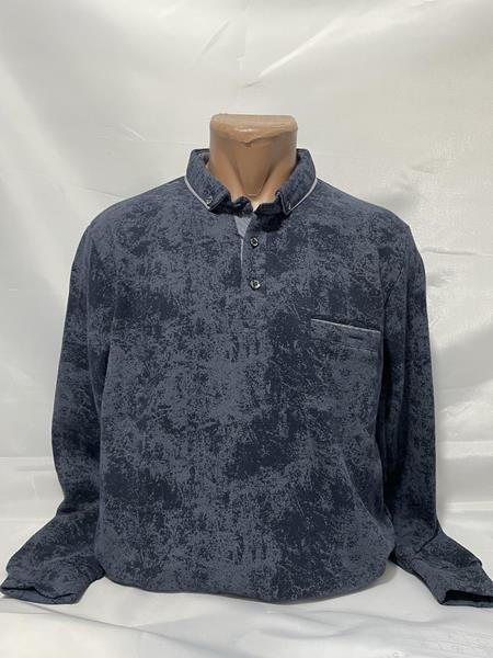 Свитер Sabihina (L-3XL) SB1260 navy (деми)