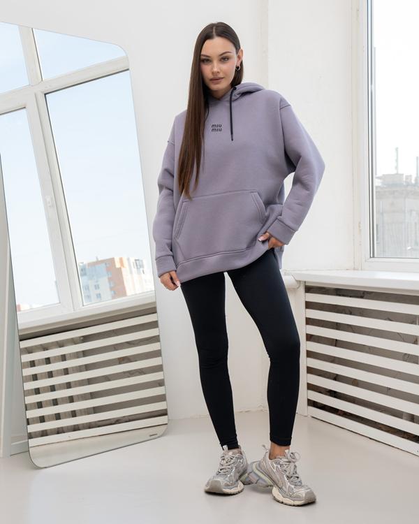 Батник AZNA (S-XL) КЗ02 grey-black (зима)