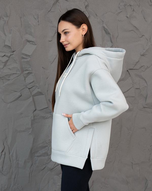 Батник AZNA (S-XL) КЗ02 l.grey-white (зима)