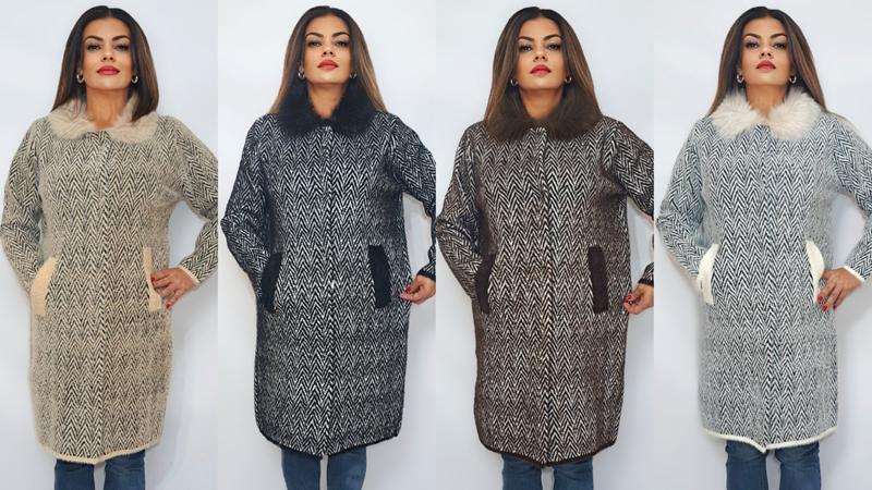 Пальто Biblos (50-54) 2257 mix (зима)