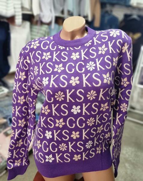 Свитер Julia (48-52) JL68 purple (деми)