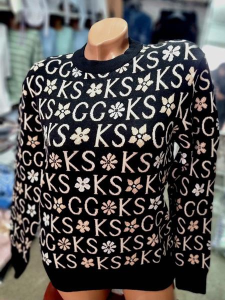 Свитер Julia (48-52) JL71 black (деми)