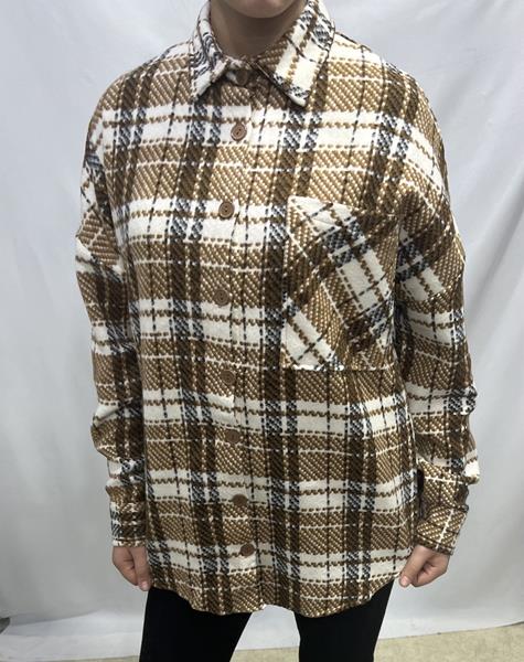 Рубашка X-Ray (S-L) XR529 beige (деми)