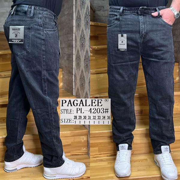 Джинсы Pagalee (28-36) PL4203 black (деми)
