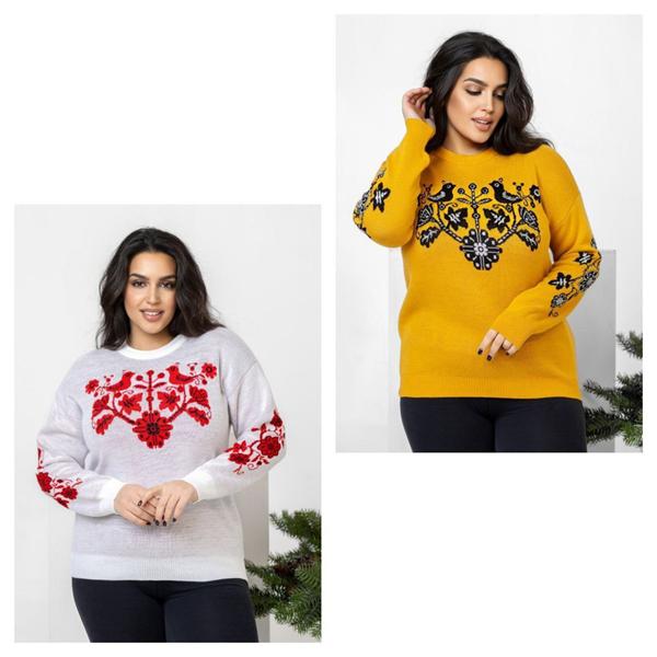 Свитер Global (60-64) GL56 mix (деми)