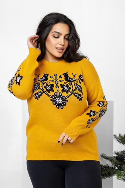 Свитер Global (60-64) GL66 yellow (деми)