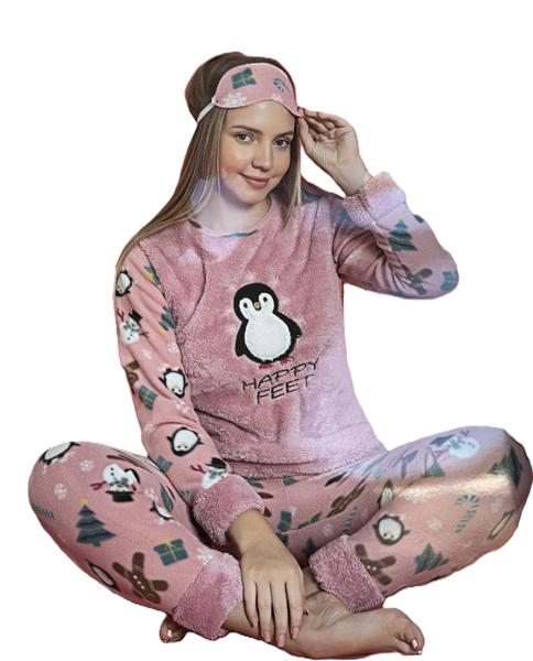 Пижама HomeWear (M-2XL) H121 powder (зима)