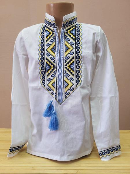 Вышиванка Limerense (152-176) LM155 white (деми)