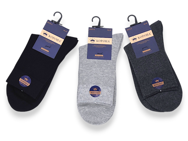 Носки Jelzin (41-47) AY171-2 mix (деми)