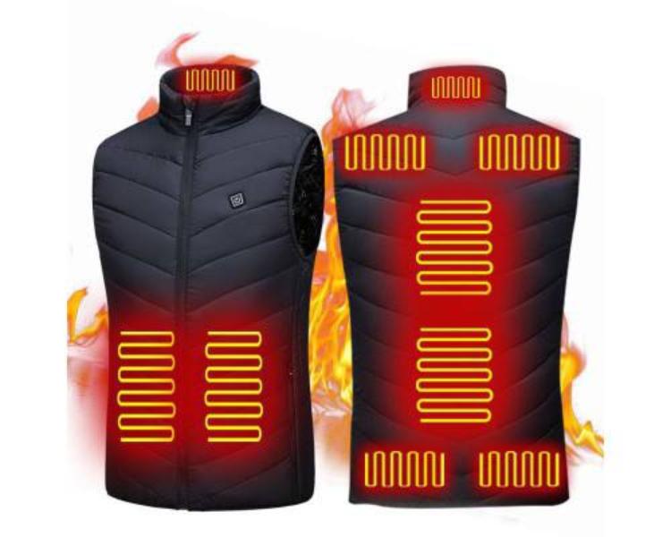 Жилетка Trendshop (L-2XL) USB1 black (деми)