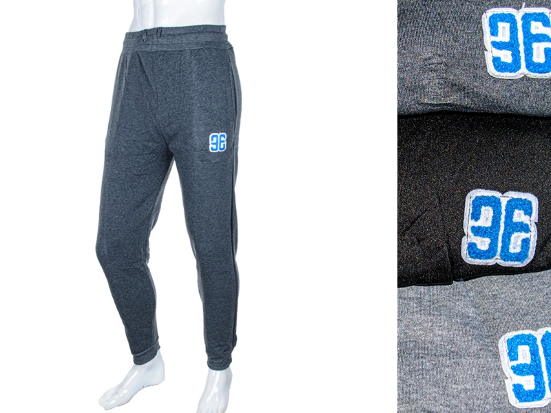 Штаны спорт CND2 (L-3XL) 4283-1003 mix (зима)