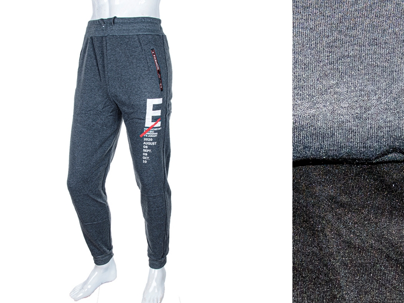 Штаны спорт CND2 (L-3XL) 4283-1006 mix (зима)