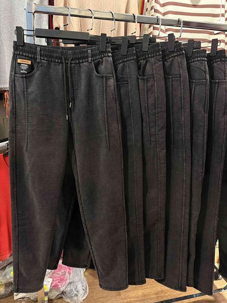 Джинсы Emsweekis (29-34) E1177 black (зима)