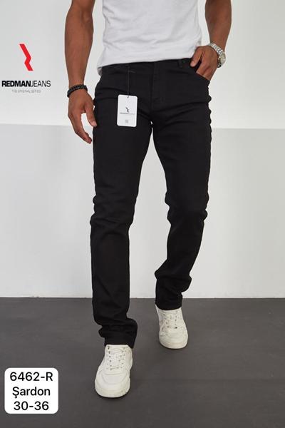 Джинсы Maxim Jeans (30-36) 6462R black (зима)