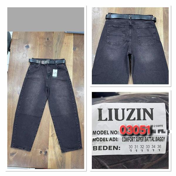 Джинсы Maxim Jeans (30-36) 03051-2 grey (деми)