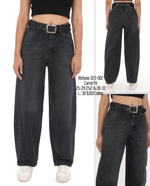 Джинсы Maxim Jeans (25-29) 3171-002 d.grey (деми)