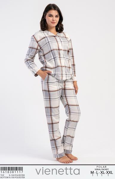 Пижама Trikotag (M-2XL) T4 grey (зима)