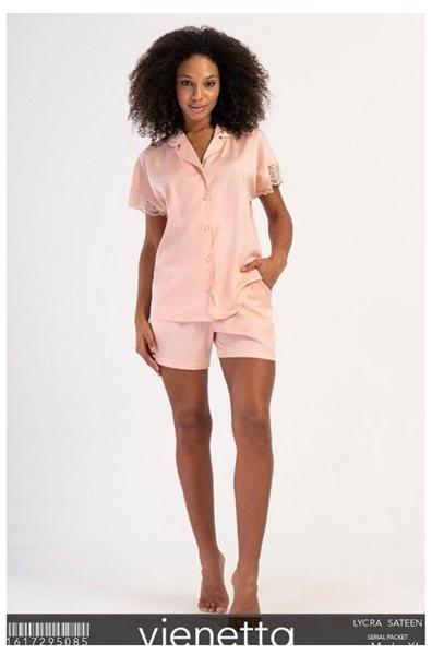 Пижама Trikotag (M-XL) T8 peach (лето)