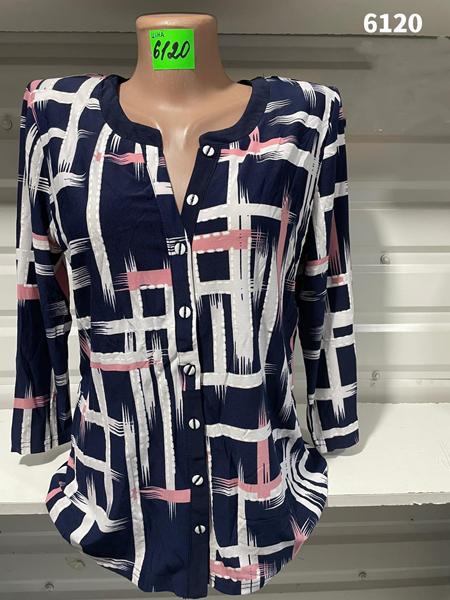 Блузка Gertie (48-56) 6120 navy (деми)