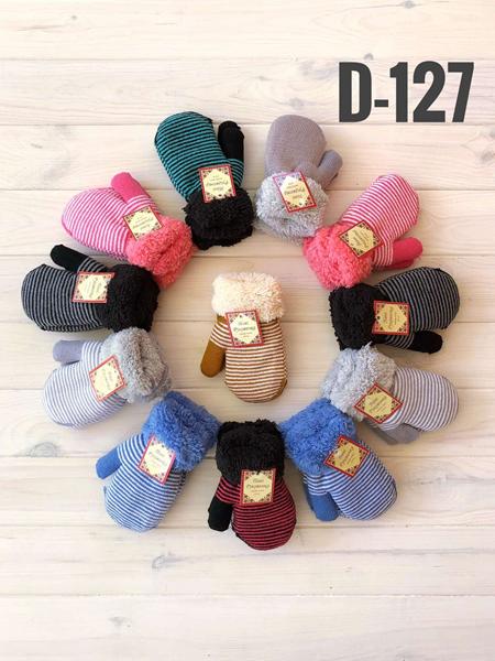 Варежки Рукавичка (3-5) D127 mix (зима)