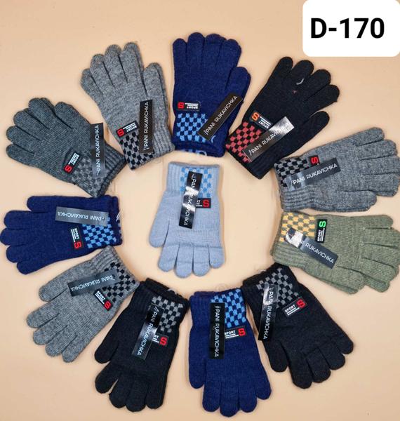 Перчатки Рукавичка (10-13) D170 mix (зима)
