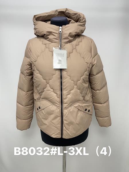 Куртка Jacket (L-3XL) B8032 d.beige (деми)
