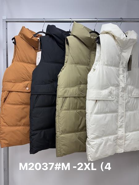 Жилетка Jacket (M-2XL) M2037 orange (деми)